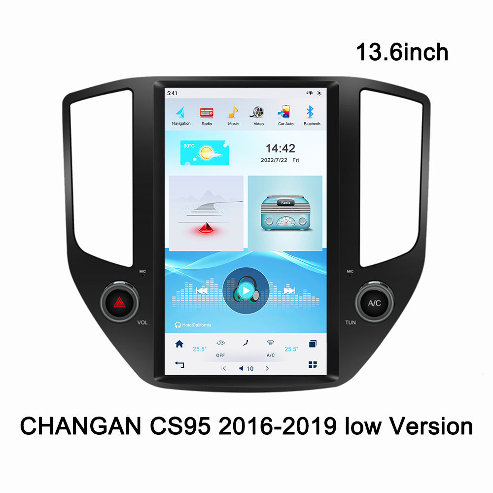 KSPIV | 13.6" | CHANGAN CS95 2016-2019 | Tesla Style Touch Screen | Car Navigation Radio
