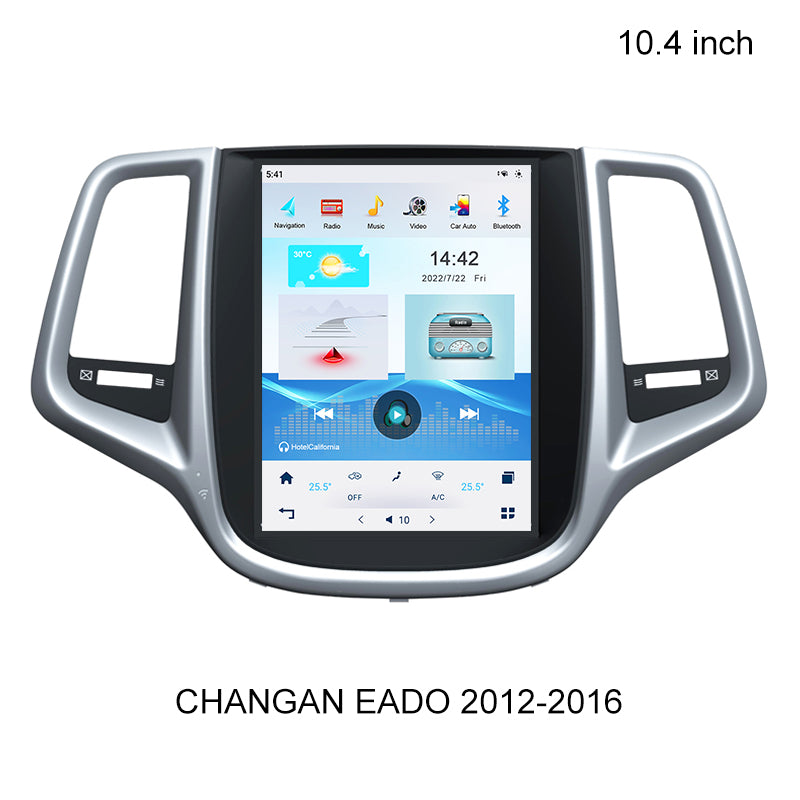 KSPIV | 10.4 inch | Android Car Multimedia Player | CHANGAN EADO 2012-2016