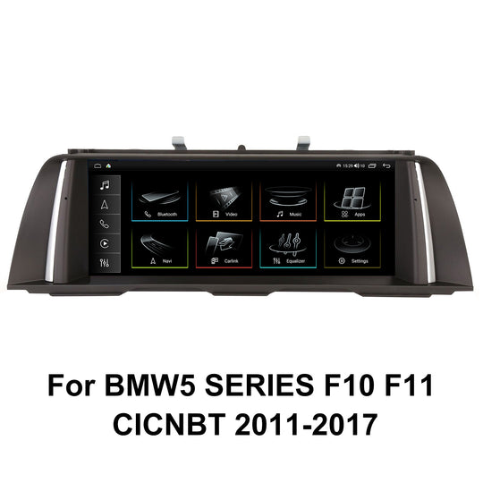 10.25 Inch Touch Screen Android Car Radio For BMW 5 SERIES F10 F11 CIC/NBT 2011-2017 Navigation GPS Audio Carplay android Auto