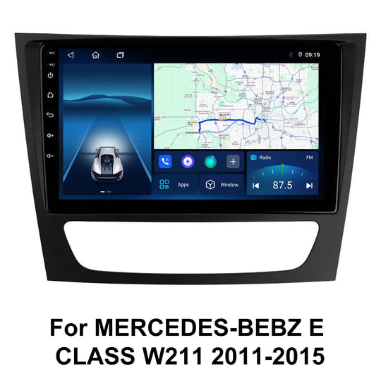 9 Inch Car Radio Player for MERCEDES-BEBZ E CLASS W211 2011-2015 GPS Navigation WIFI FM RDS BT Head Unit Android Multimedia Carplay Touch Screen