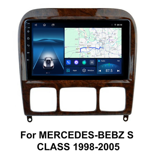Android Car  Stereo Radio for MERCEDES-BEBZ S CLASS 1998-2005 with 9 inch Radio GPS Navigation Wireless CarPlay 4G WIFI DSP Head Unit