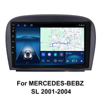 9 inch Android 15 Car Radio Multimedia Player for MERCEDES-BEBZ SL 2001-2004 GPS Navigation stereo Head unit