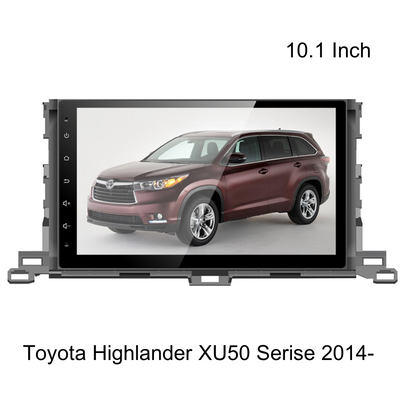 KSPIV Car Radio For Toyota Highlander XU50 Serise 2014- Autoradio 4G WIFI BT GPS DSP RDS Multimedia Carplay Android Auto No DVD Player