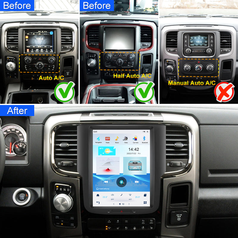 KSPIV | 10.4 inch | Android Car Radio | Dodge RAM 1500 2500 3500 Trucks Pickup| 2012 - 2018
