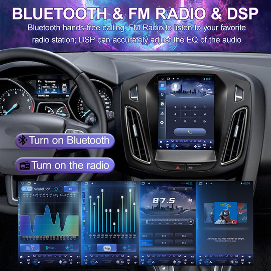 KSPIV | 10.4 Inch |  FORD Focus| Car Radio |  2012-2018 | Android 13  Headunit