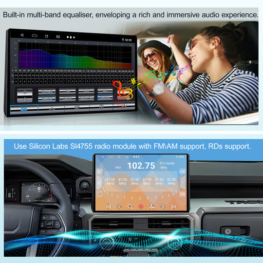 15 Inch | Car Stereo Radio | Toyota Tacoma 4 Runner  XRunner | 2024 2025 2026