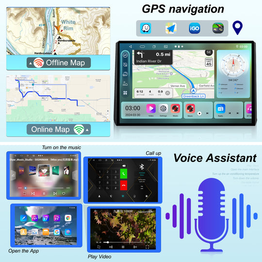 15 Inch | Car Stereo Radio | Toyota Tacoma 4 Runner  XRunner | 2024 2025 2026