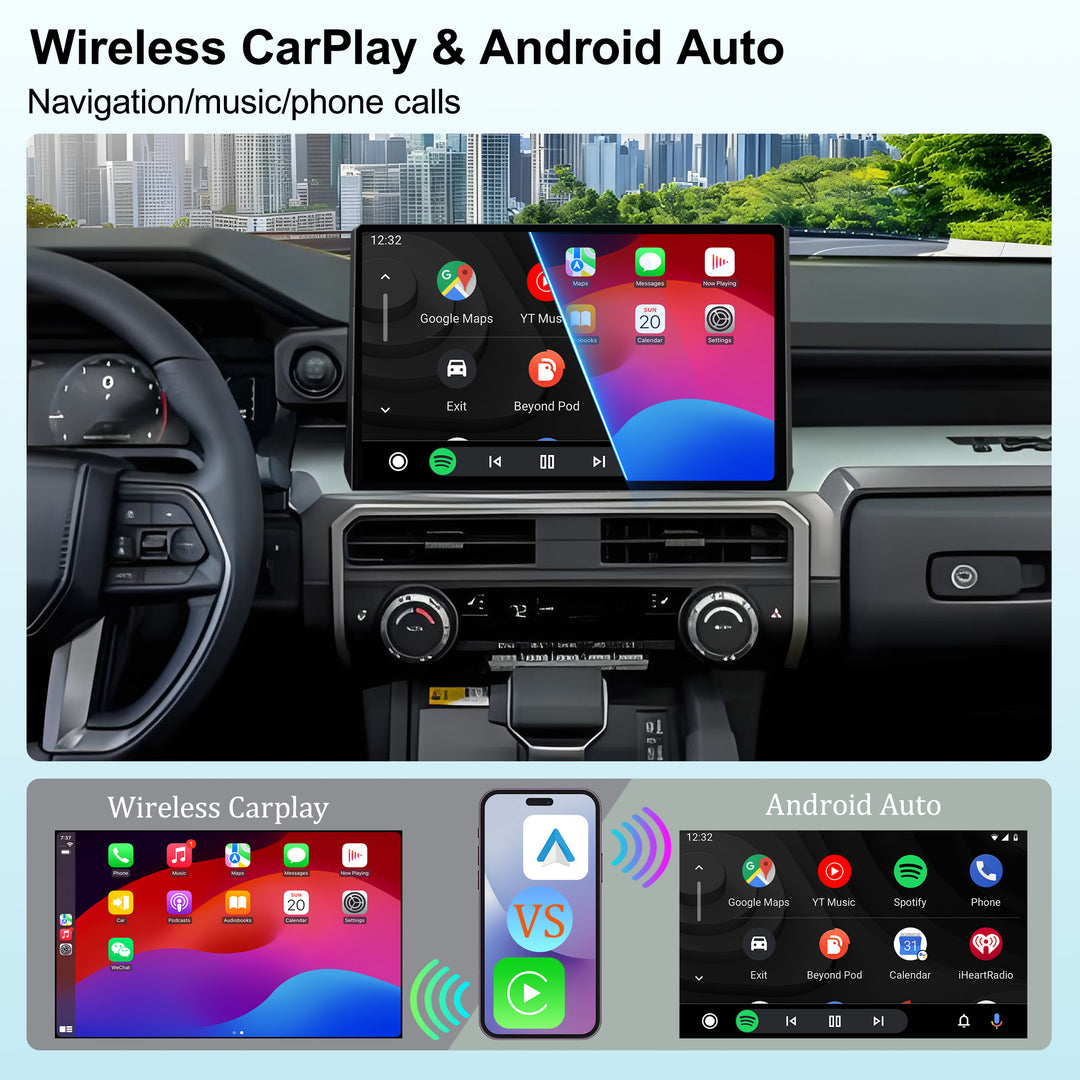 15 Inch | Car Stereo Radio | Toyota Tacoma 4 Runner  XRunner | 2024 2025 2026