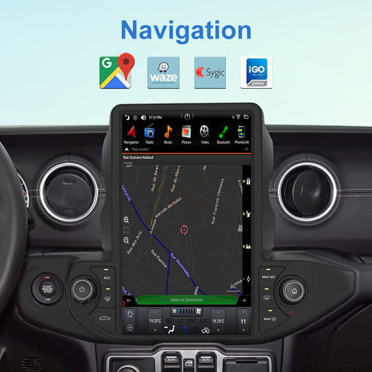 For Jeep Wrangler 2018-