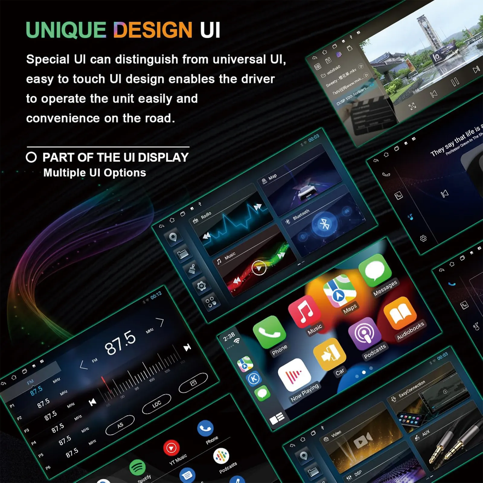 13.1 Inch Upgrade Universal Dashaboard Radio