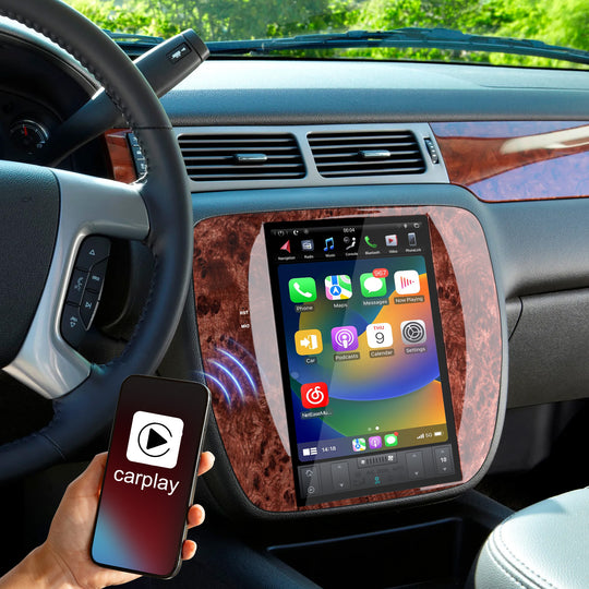 KSPIV | GMC Yukon/Chevrolet | Tahoe Silverado | 2007-2012 | Tesla Vertical Screen | Car Radio