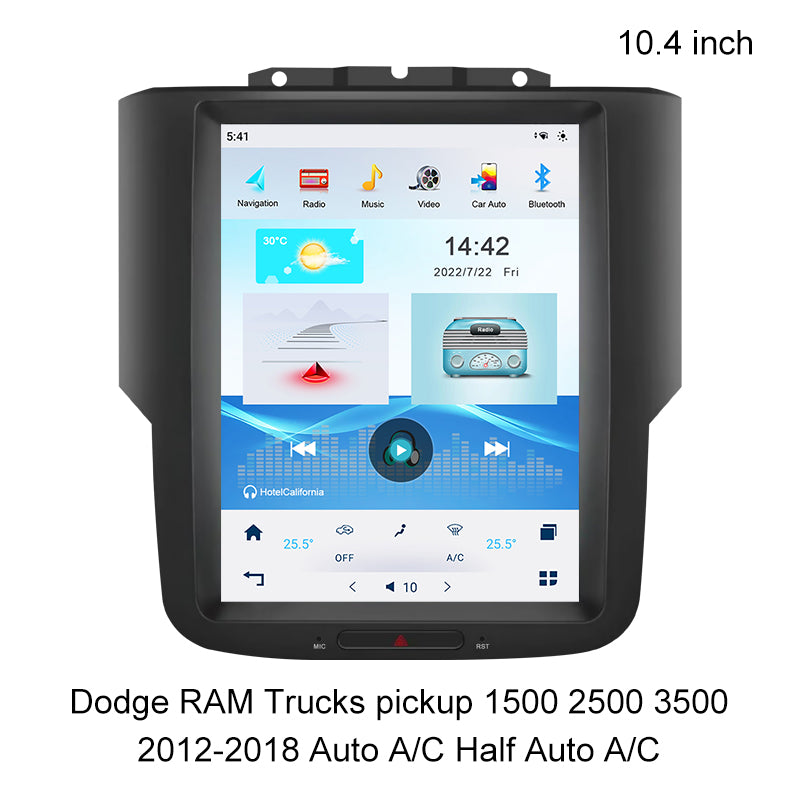 KSPIV | 10.4 inch | Android Car Radio | Dodge RAM 1500 2500 3500 Trucks Pickup| 2012 - 2018