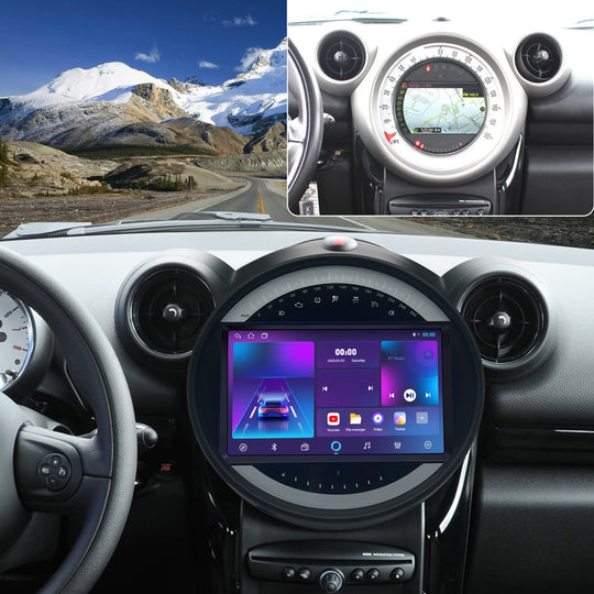 9 inch Android Multimedia Video Player for BMW MINI 2011-2014 GPS Navi Autoradio  WIFI Carplay Auto Stereo Unit