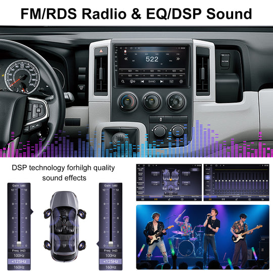 9 inch 2Din Android 13 Autoradio GPS for Toyota Hiace H300 6 GranAce 2019-2022 Car Radio Multimedia Video Player Navi Stereo