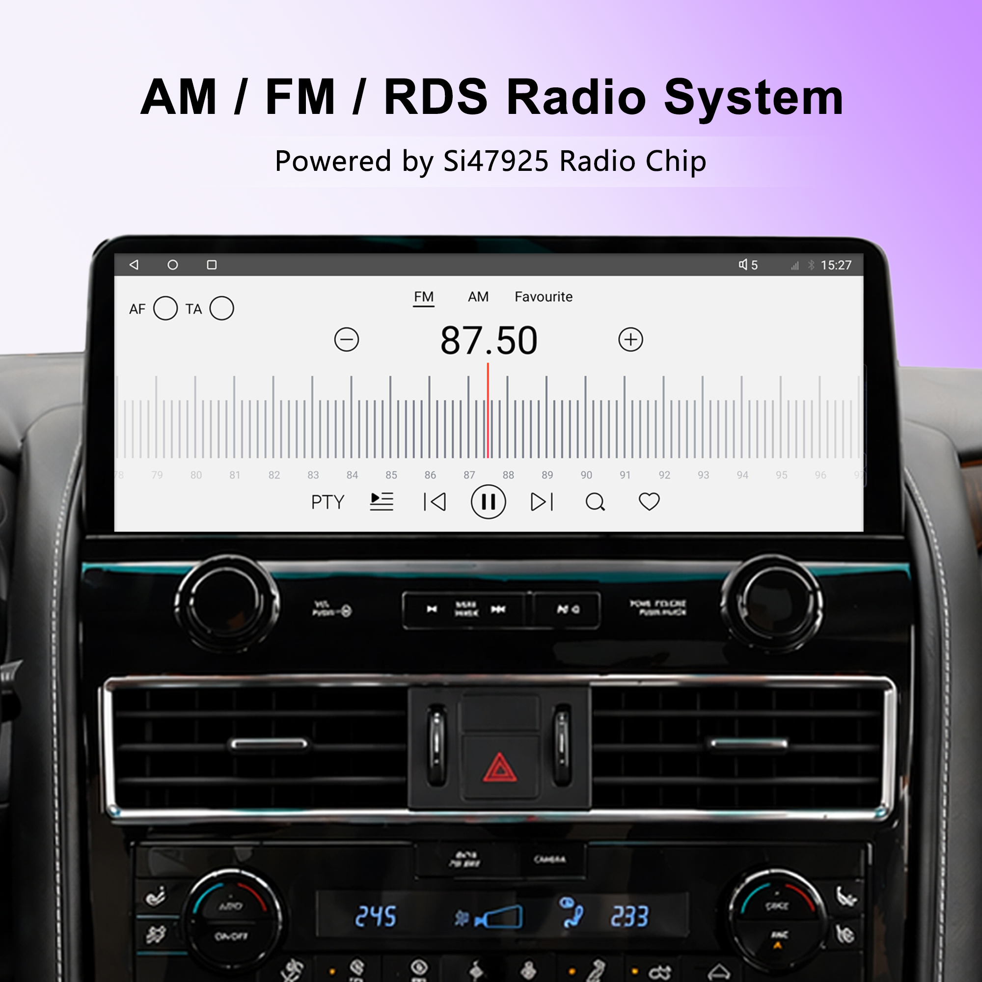 12.3" OEM 2022-Style Android Car Stereo for Infiniti QX80 / Nissan Armada 2010-2021, Wireless Apple CarPlay Android Auto, DSP DTS Audio, Qualcomm 8-Core, 8GB+128GB, 4G LTE GPS, RCA HDMI, Plug & Play