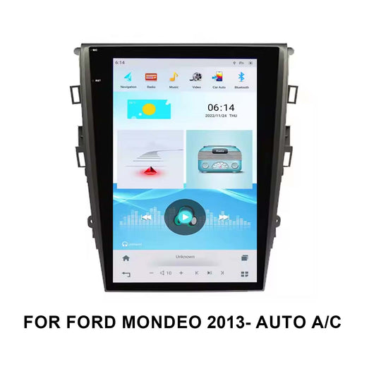 Kspiv Car Stereo Radio for FORD MONDEO 2013- AUTO A/C 13.6 Inch Touch Screen