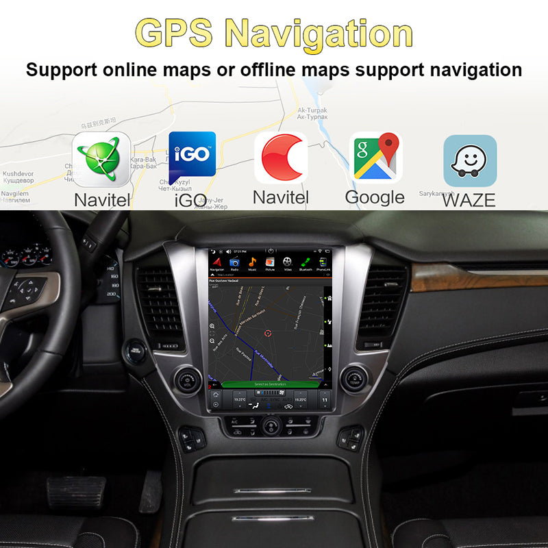 KSPIV | Car Radio | GMC Yukon Chevrolet Tahoe Suburban Denali  2014- |  high level Car Stereo
