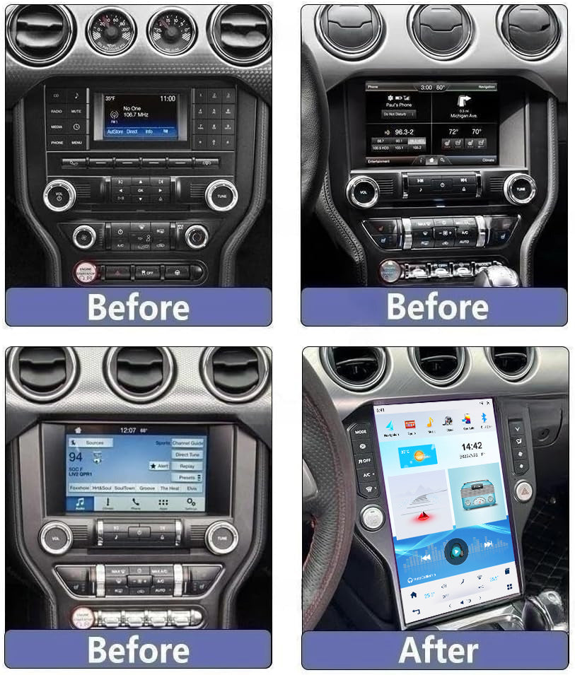 For Ford Mustang 2015-2020