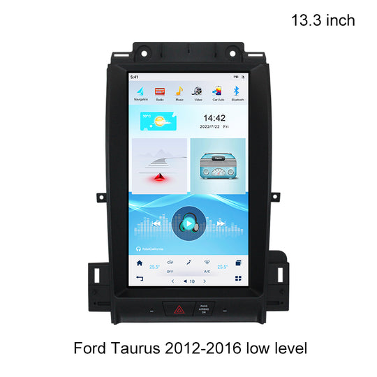 KSPIV | Ford Taurus 2012-2016 | Android 13 |Tesla Style Screen | Car GPS Navigation Radio
