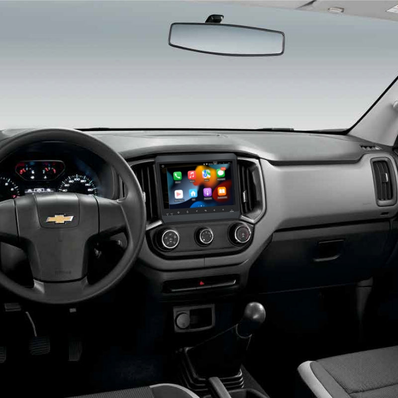 9 Inch Touch Screen Car Radio For Chevrolet S10 TrailBlazer 2017- Auto AC wireless carplay android auto adapter