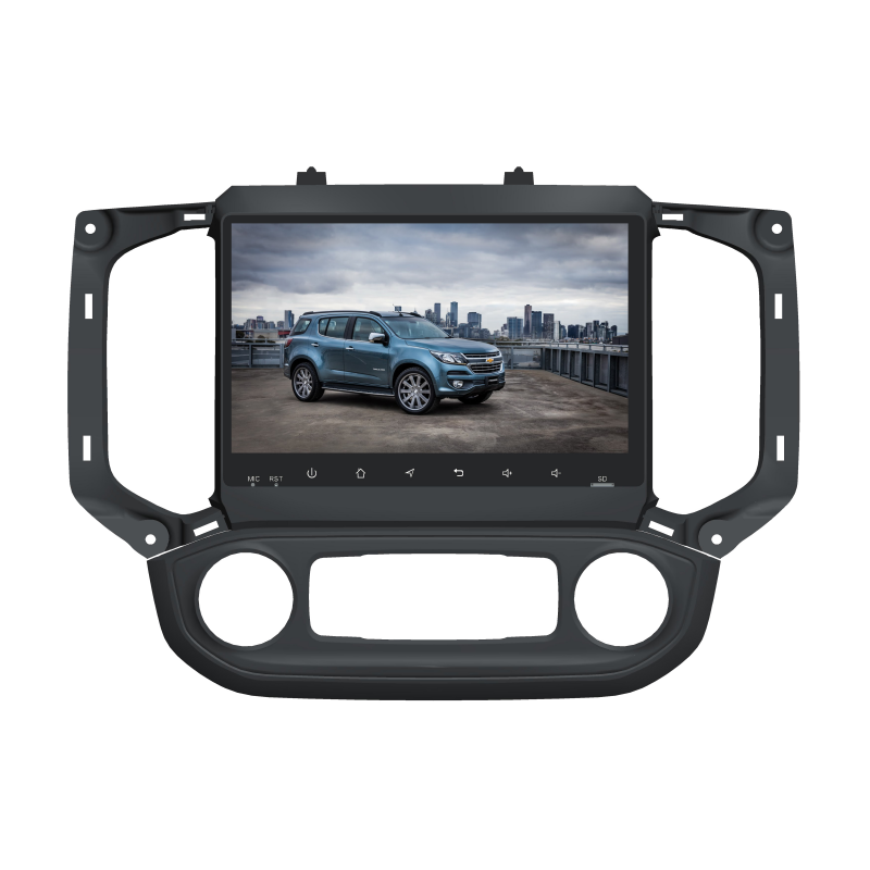 9 Inch Touch Screen Car Radio For Chevrolet S10 TrailBlazer 2017- Auto AC wireless carplay android auto adapter