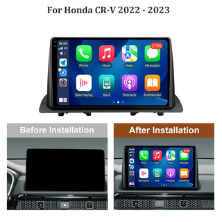 For Honda CR-V 2022 - 2023 Video Player Android Auto Car Radio GPS Navigation Multimedia Stereo Carplay WIFI