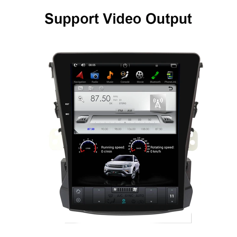 Android 10.4" | Tesla Style Screen | Car Radio | CHANGAN CS75 GPS Navigation