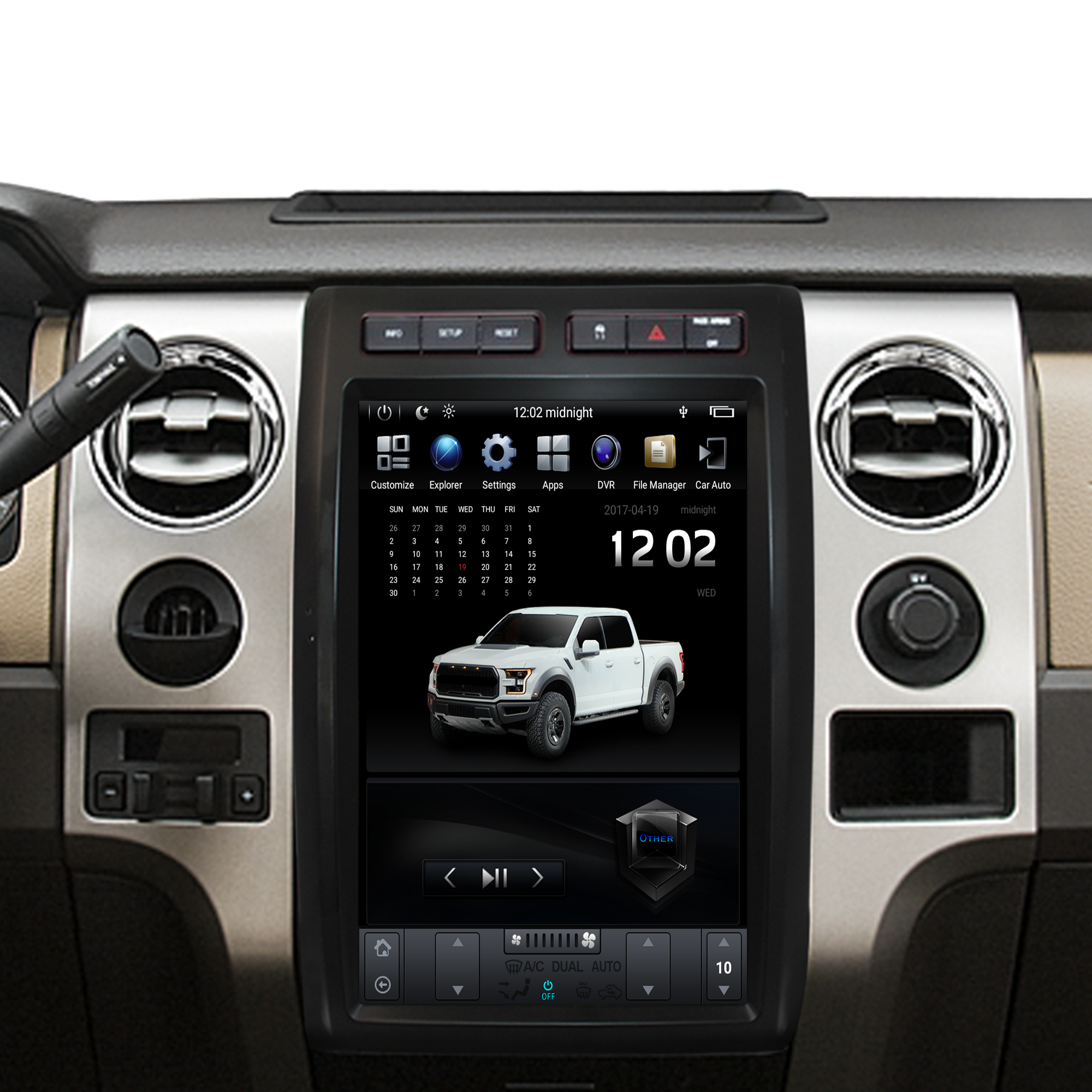 Kspiv | Android 13 | Car Stereo Radio | Ford F150 | High Level Stereo | 2009-2013