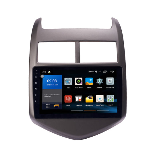 New Style Android 14 Car Radio for Chevrolet Aveo 2 Sonic T300 Multimedia Video Player Navigation GPS 4G WIFI Carplay Autoradio