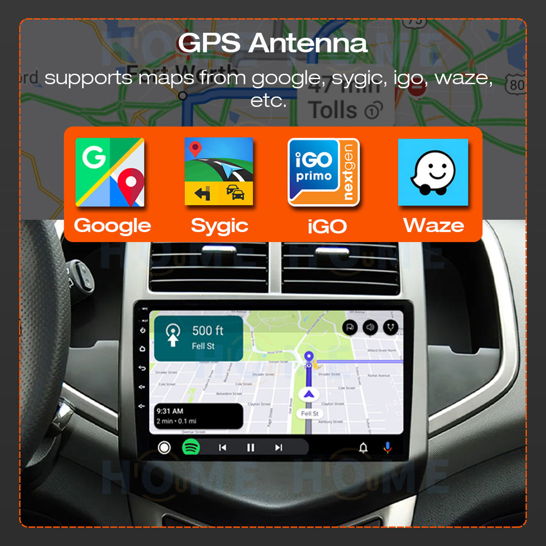 New Style Android 14 Car Radio for Chevrolet Aveo 2 Sonic T300 Multimedia Video Player Navigation GPS 4G WIFI Carplay Autoradio