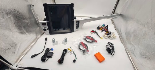 KSPIV Car Radio Stereo For TOYOTA HIGHLANDER 2014- 12.1 Inch Tesla Touch Screen in Dash GPS Navigation with Carplay