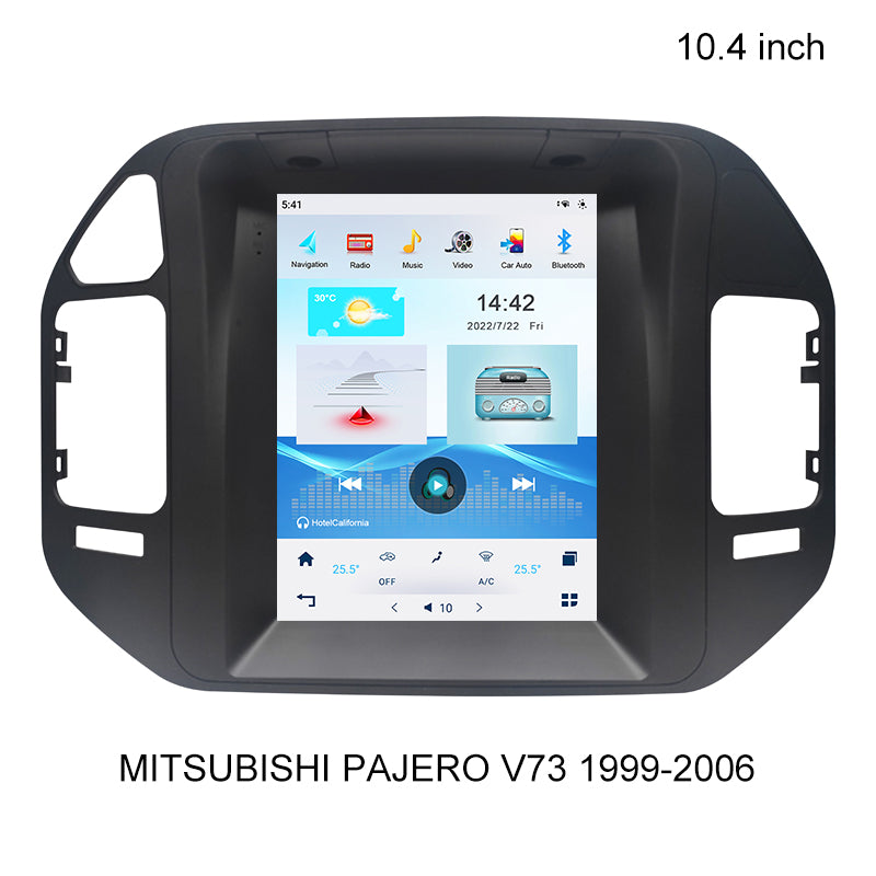 KSPIV  | Android 10.4" | Car Radio |  MITSUBISHI PAJERO V73 | 1999-2006 |