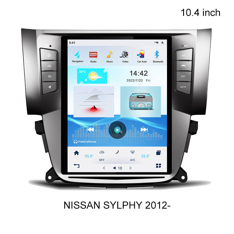 KSPIV Android Qualcomm6125 Multimedia Video Player For NISSAN SYLPHY 2012- Wireless Carplay Auto Car Radio Stereo GPS DSP
