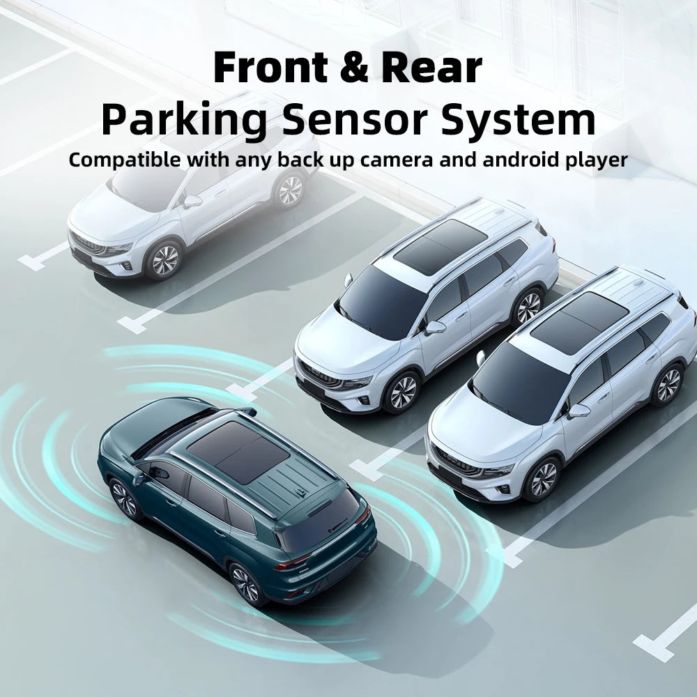 Front Park Sensor Rear & Front Parking Sensors System – KSPIVauto