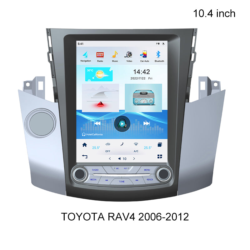 10.1 pollici QLED Android 15 Carplay per Toyota RAV 4 RAV4 2006-2012 Car Stereo GPS Navi Sat Radio BT WiFi controllo del volante 10.1 pollici QLED Android 15 Carplay per Toyota RAV 4 RAV4 2006-2012 Car Stereo GPS Navi Sat Radio BT WiFi controllo del volante