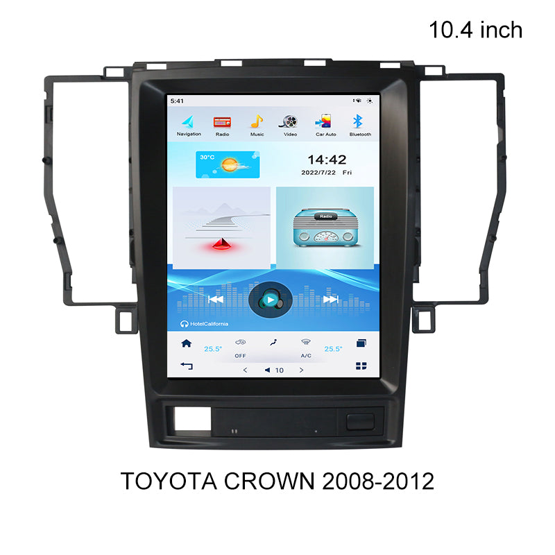 KSPIV Android Car Vertical Screen Bluetooth Radio FOR TOYOTA CROWN 2008-2012 (Thirteenth) Wifi Carplay Head Unit