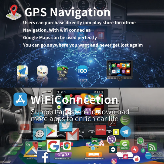 13.1 Inch Upgrade Universal Dashaboard Radio