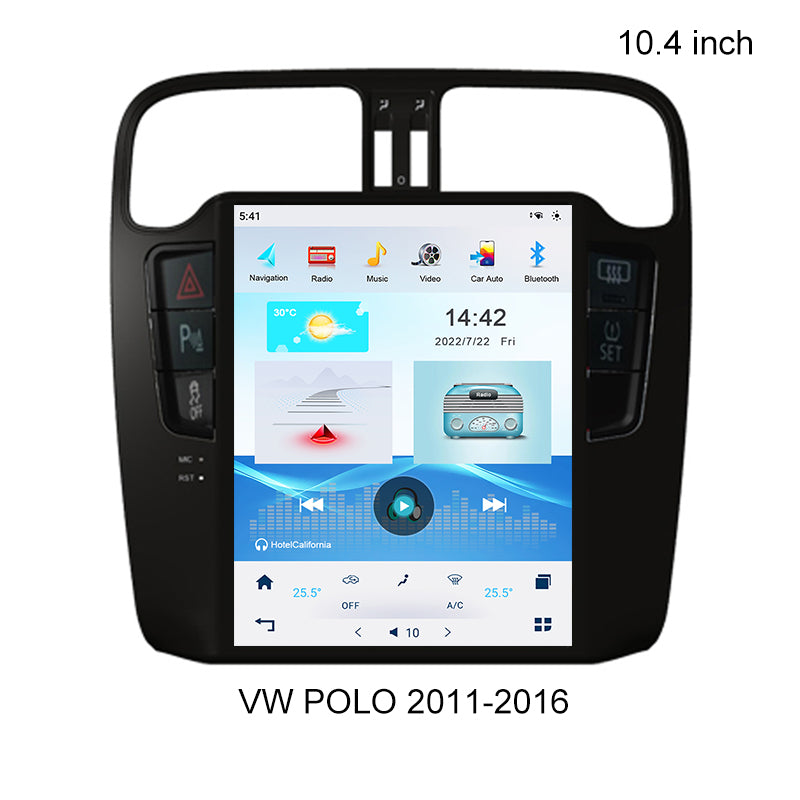 KSPIV | 10.4 inch | Car Radio | VW POLO 2011-2016 | Multimedia Video Player