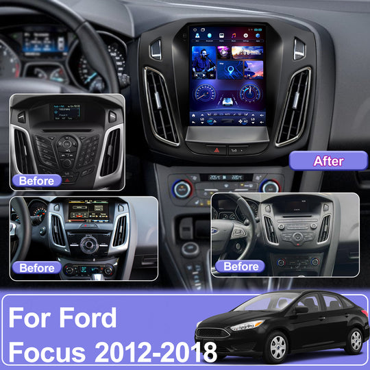 KSPIV | 10.4 Inch |  FORD Focus| Car Radio |  2012-2018 | Android 13  Headunit