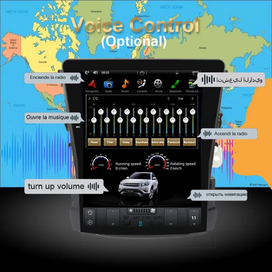 Android 10.4" | Tesla Style Screen | Car Radio | CHANGAN CS75 GPS Navigation