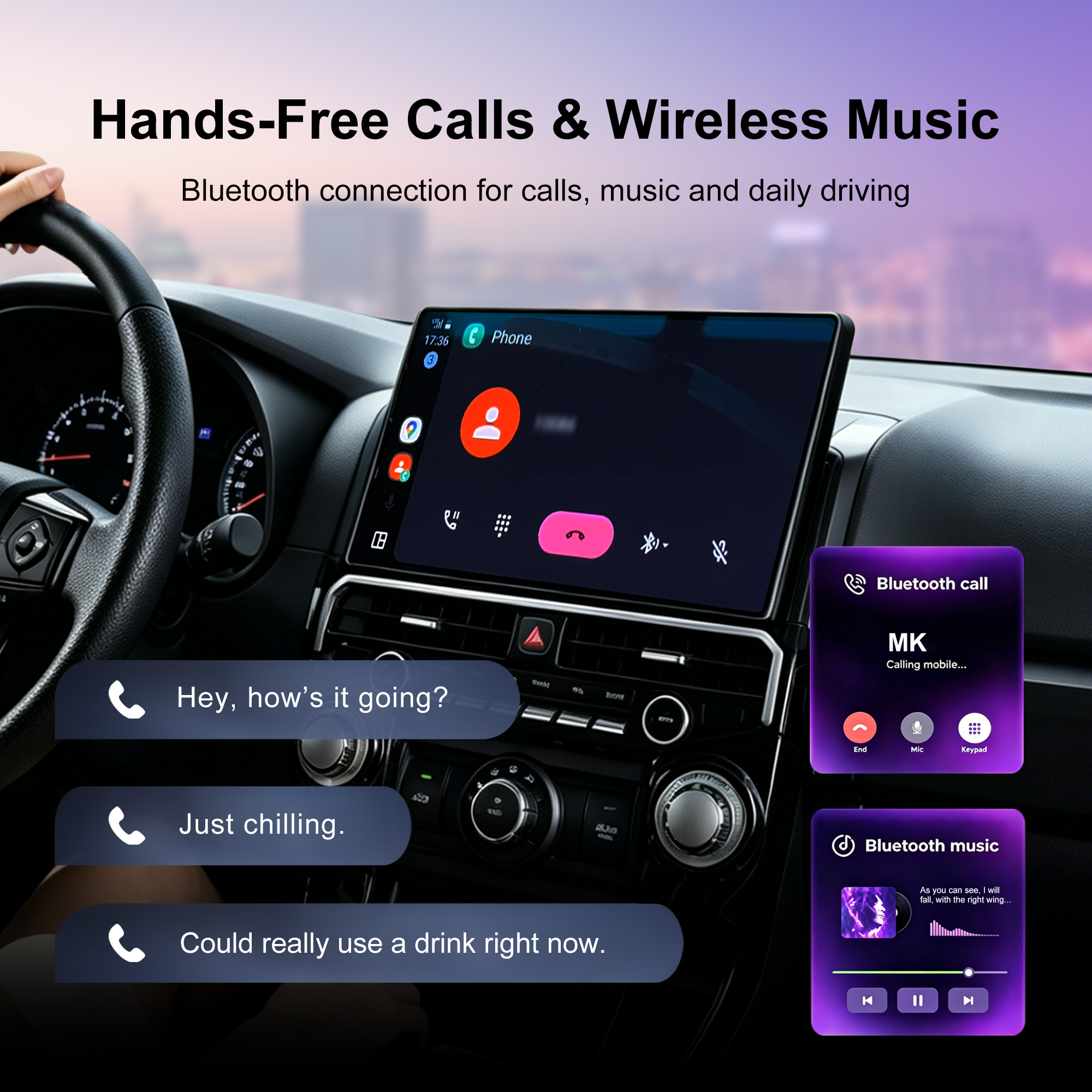 KSPIV 15” Android Car Stereo for Toyota 4Runner 2010-2024, Qualcomm 8-Core 8GB+128GB Touchscreen Radio, Wireless CarPlay Android Auto, DSP DTS Audio, GPS Navigation, Bluetooth, RCA HDMI, Backup Camera, CANBUS Plug & Play