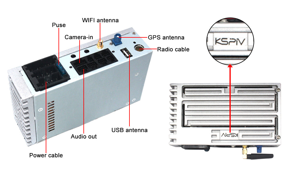 KSPIV | Ford F150/ Raptor 2015| Android 13 | Tesla Screen | 12.1 inch Car Stereo|  tesla style
