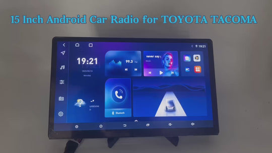 15 Inch Car Stereo Radio for Toyota Tacoma 4 Runner 2024 2025