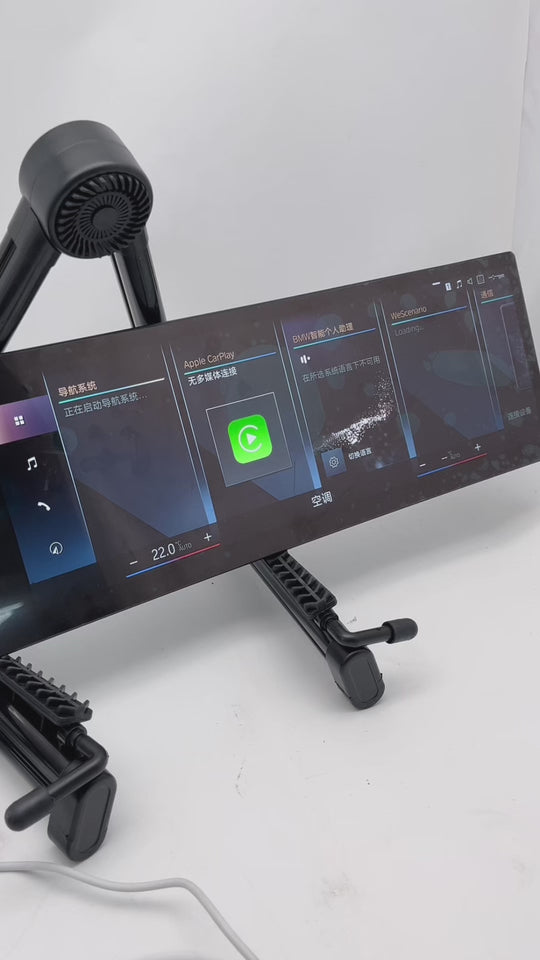 Kspiv 3.2 inch Touch Screen CarPlay Ai Box with Android 13 Qualcomm 6125, Wireless CarPlay Android Auto Adapter with YouTube Disney+ Apps, Support Video Output 4G SIM & Dual WiFi OTA Update,Plug&Play