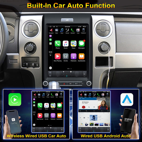 KSPIV |  12.1 Inch | Ford F150 2013-2014 | Tesla Style Screen | Android Car Radio