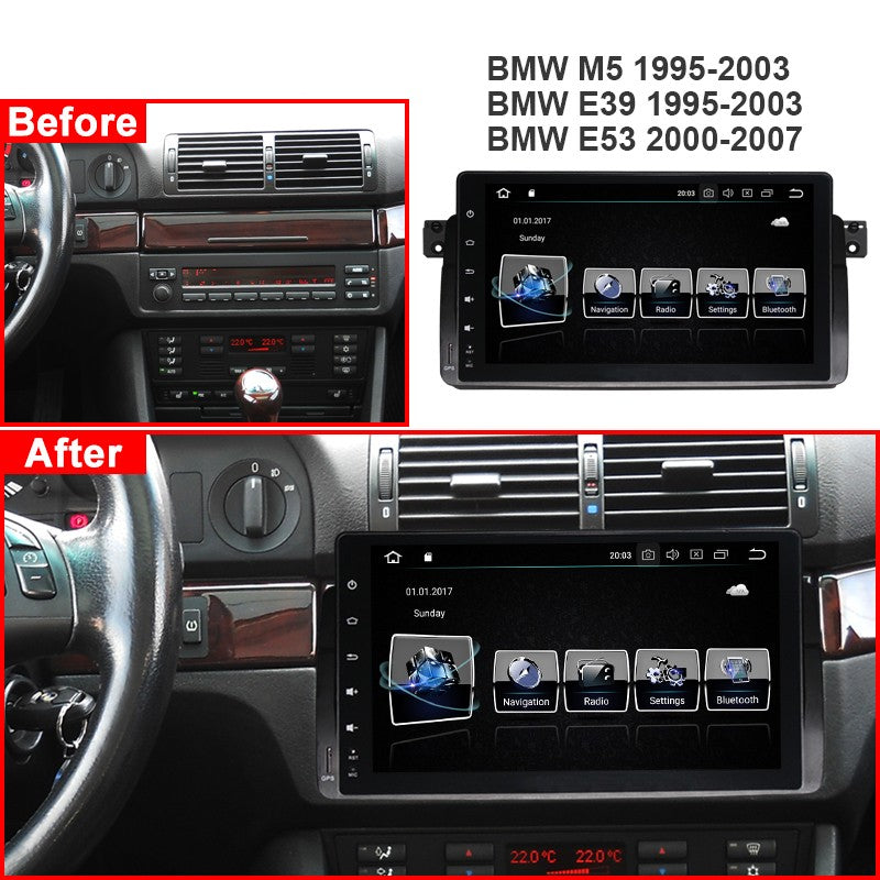 BMW E39/E53 Autoradio / Android & Apple Car Play BMW