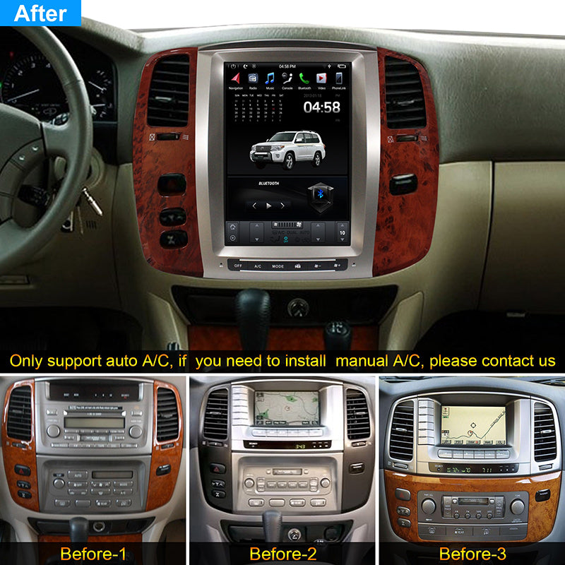 KSPIV 1 Din Android Car Multimedia Player For TOYOTA LAND CRUISER